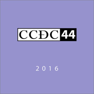 CCDC 44 - 2016 Guide for the Use of CCDC 14 and CCDC 15