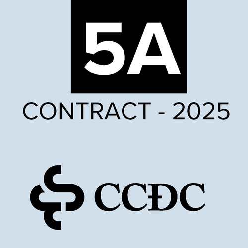 CCDC 5A - 2025 Construction Management Contract - for Services