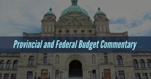 federal and provincial budgets